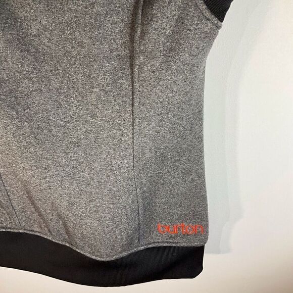 Burton Dry Ride hooded Ski Vest, XS, grey. Puffy, but slimming! Ski/snowboard - Picture 3 of 8